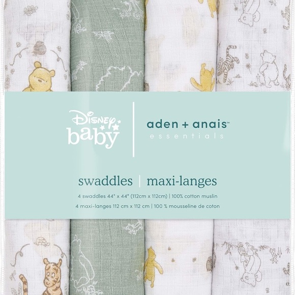 aden + anais Other Winnie The Pooh Muslim Swaddles Poshmark